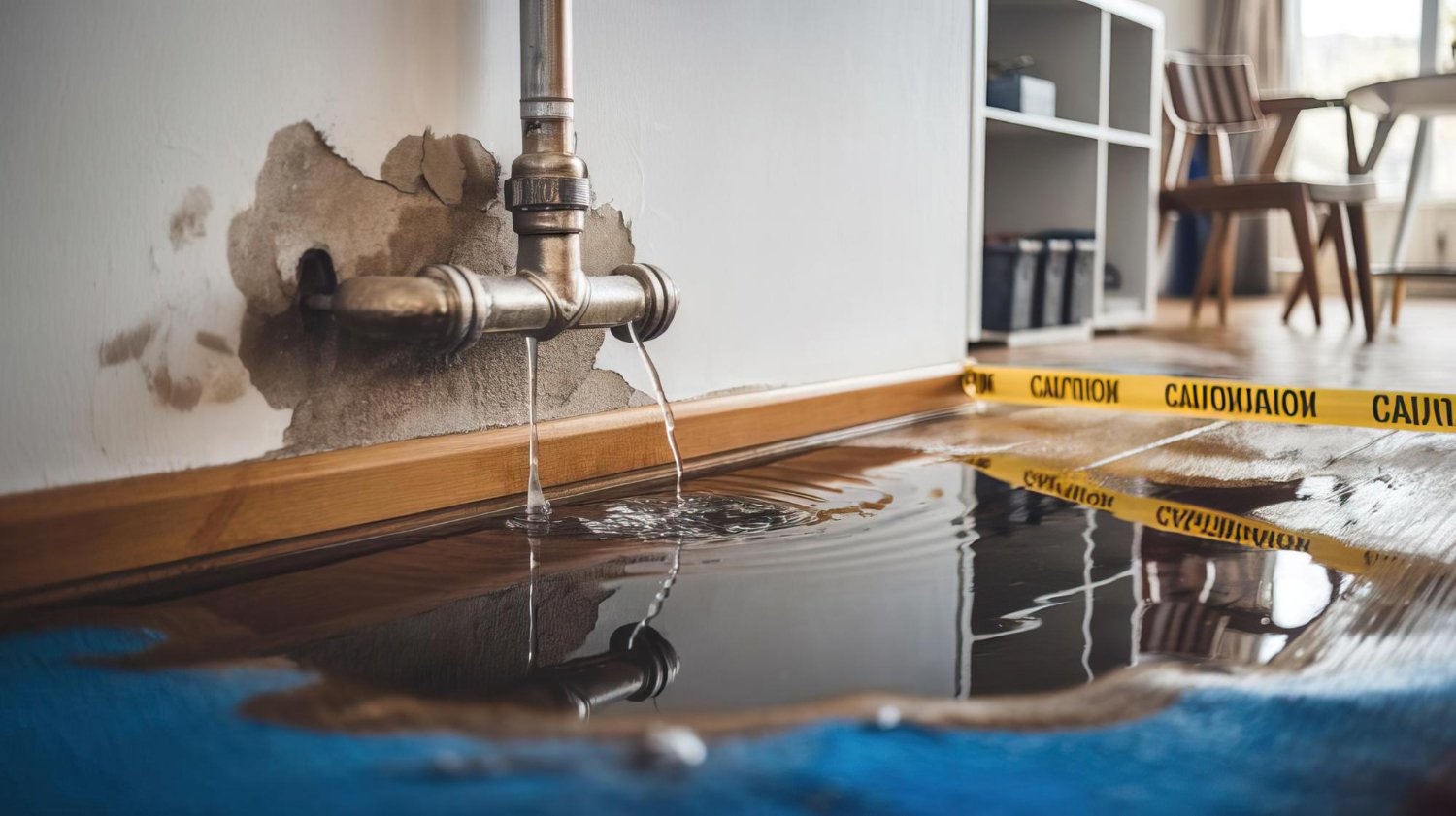Water Leaks Can Damage Your Property